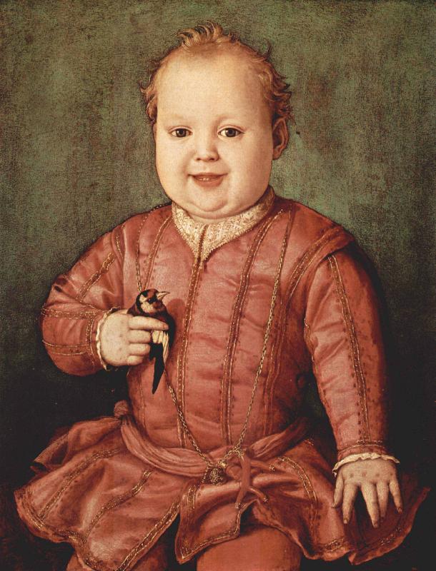 Agnolo Bronzino Portrait of Giovanni de Medici as a Child